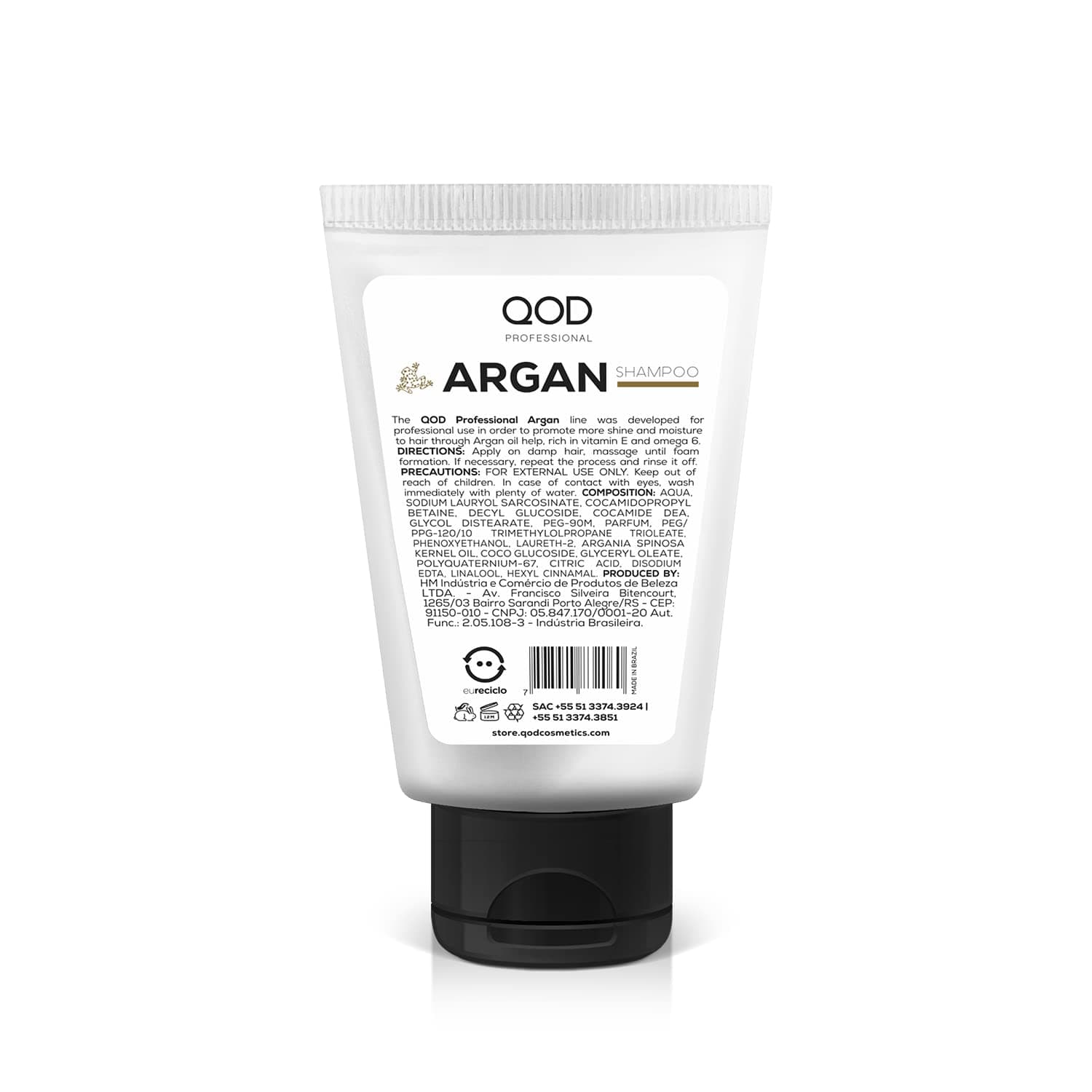 Professional Argan Shampoo – 60ml | Sulphate free | Sodium Chloride free