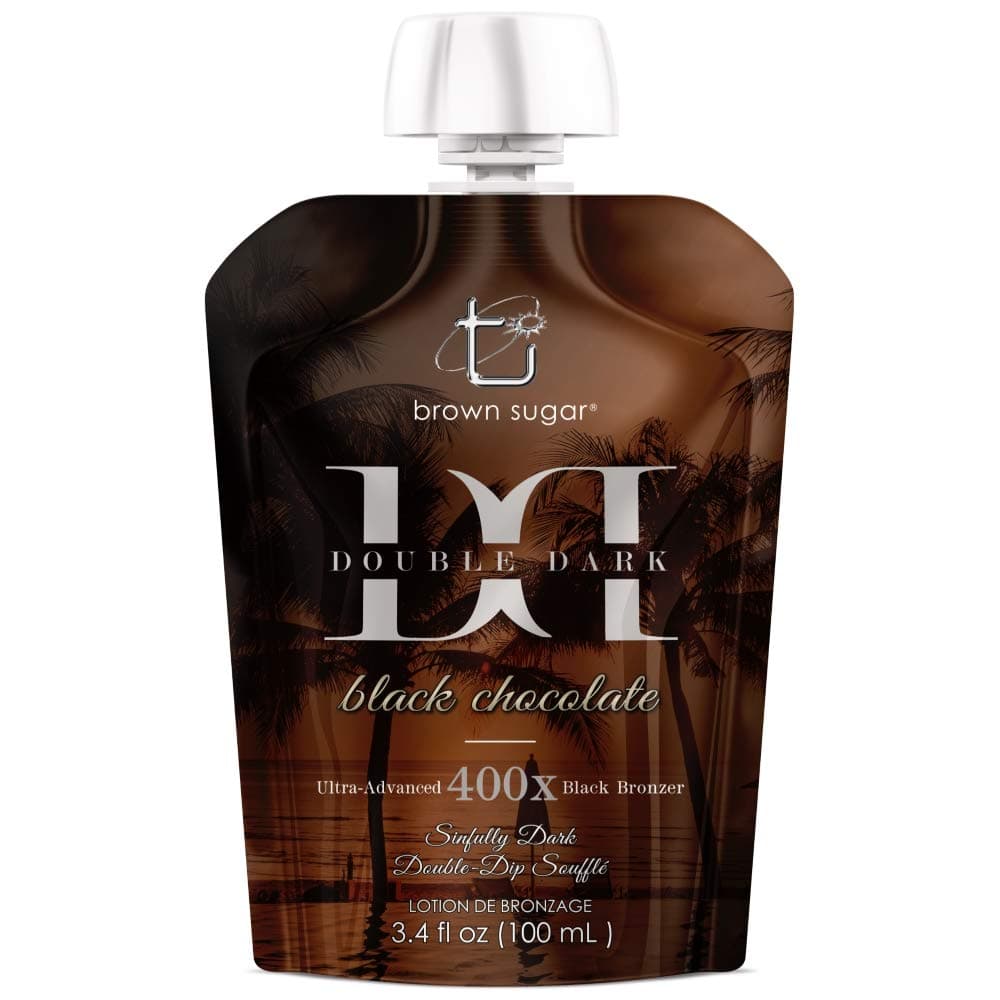 Tan Inc Double Dark Black Chocolate 400X Black Bronzer (100ml)