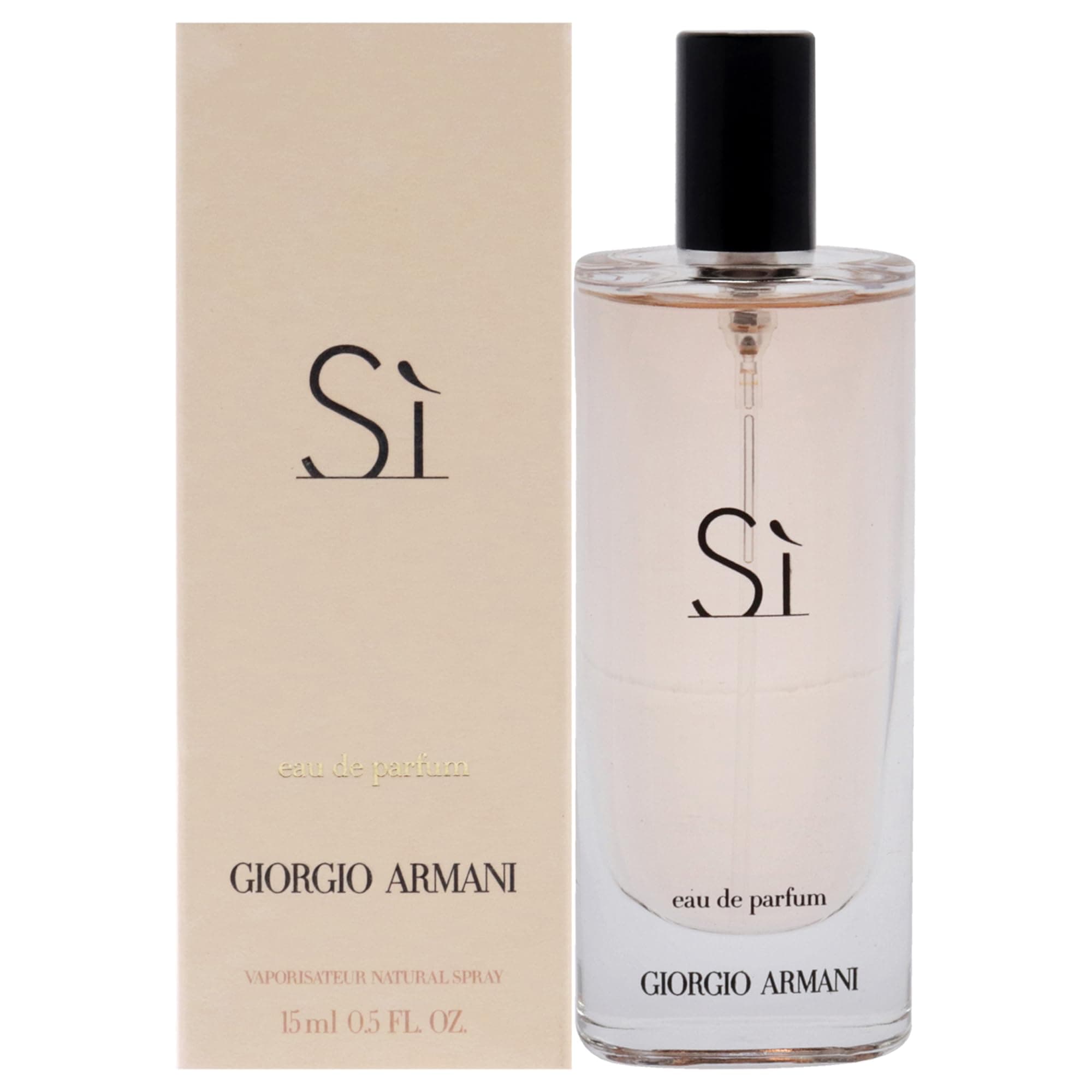 Giorgio Armani Si Eau de Parfum Spray For Women, 15 ml