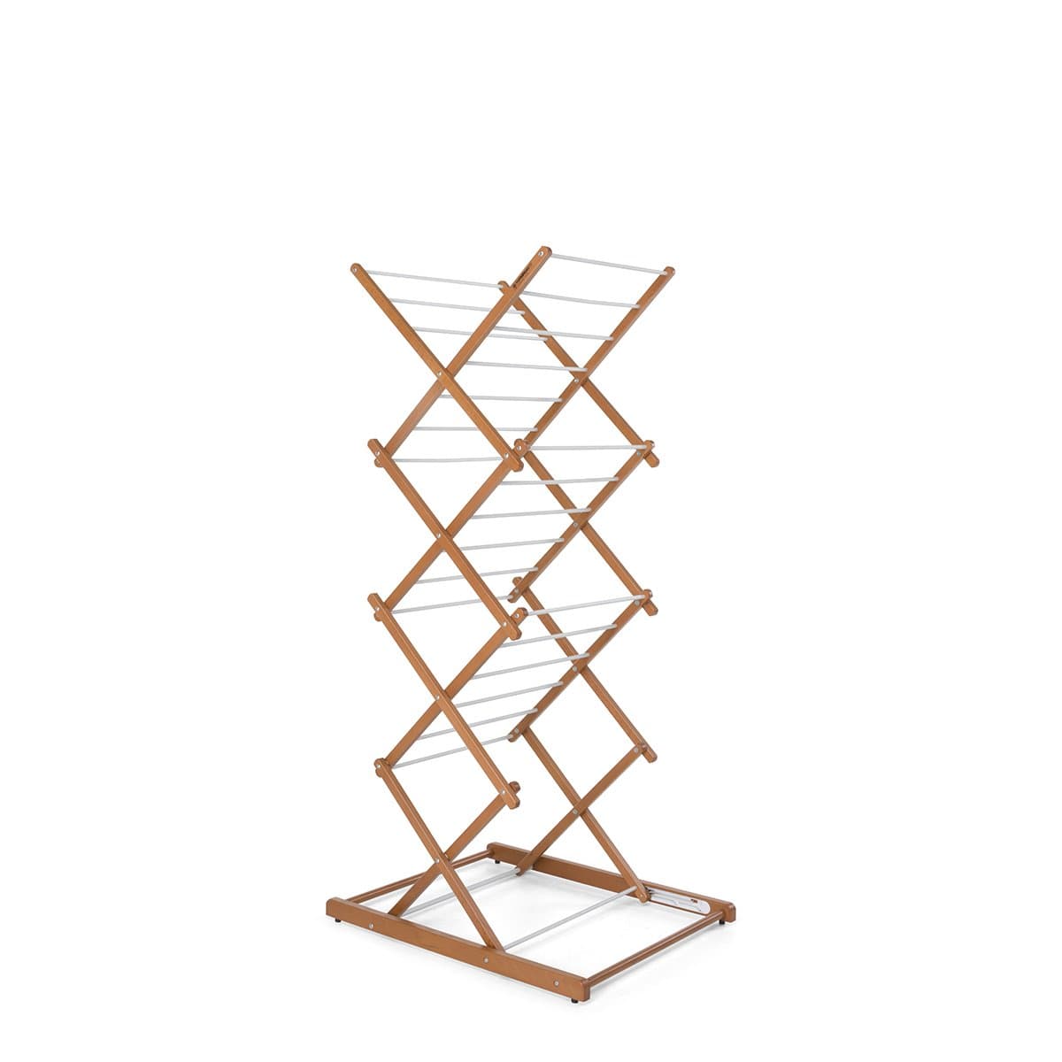 Stendipiu Clothes Airer, Walnut