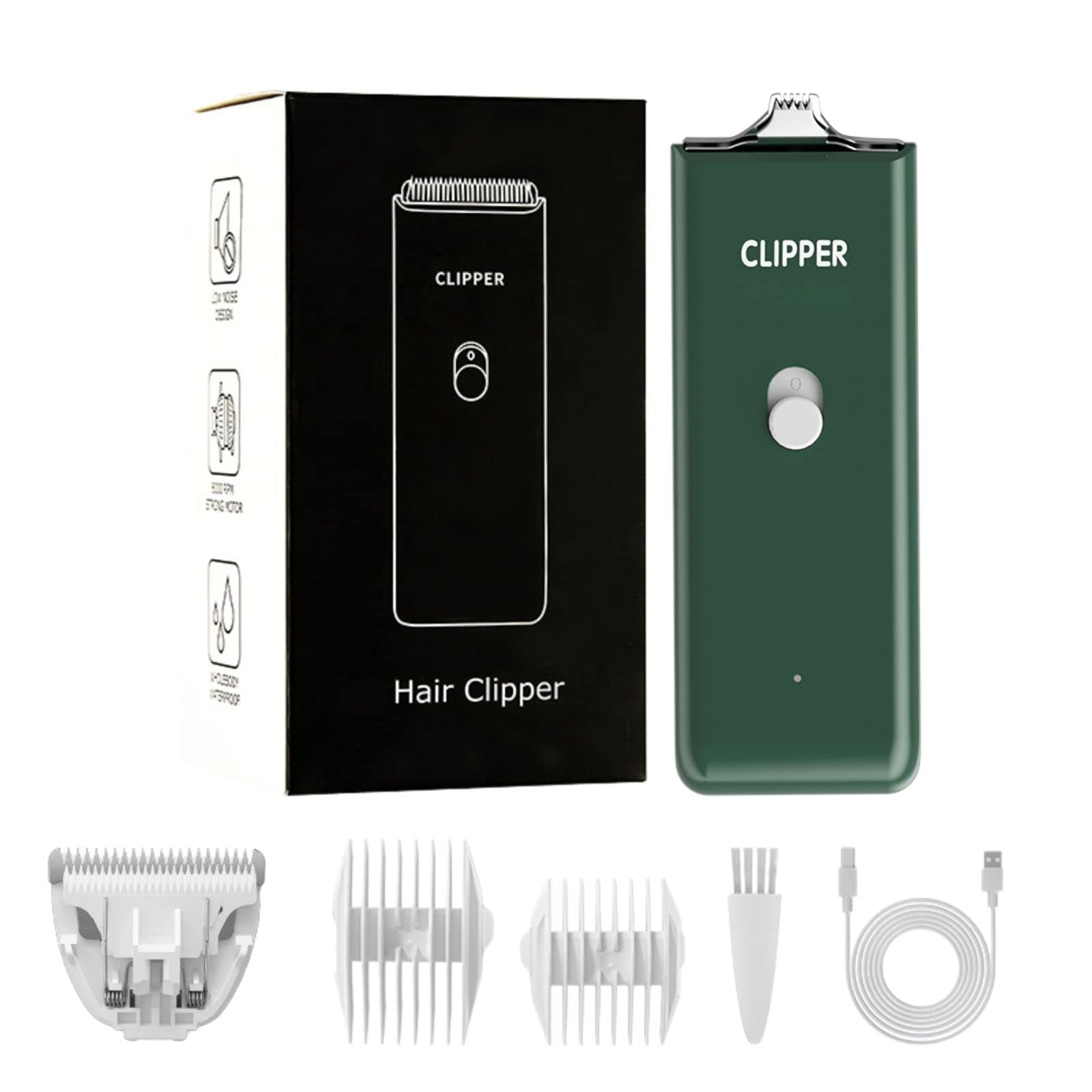 Dog Cat Home Hair Waterproof Clipper Portable Electric USB Rechargeable Pet Grooming Tools Low Noise Shaver Cordless Trimmer for Small and Large Pets