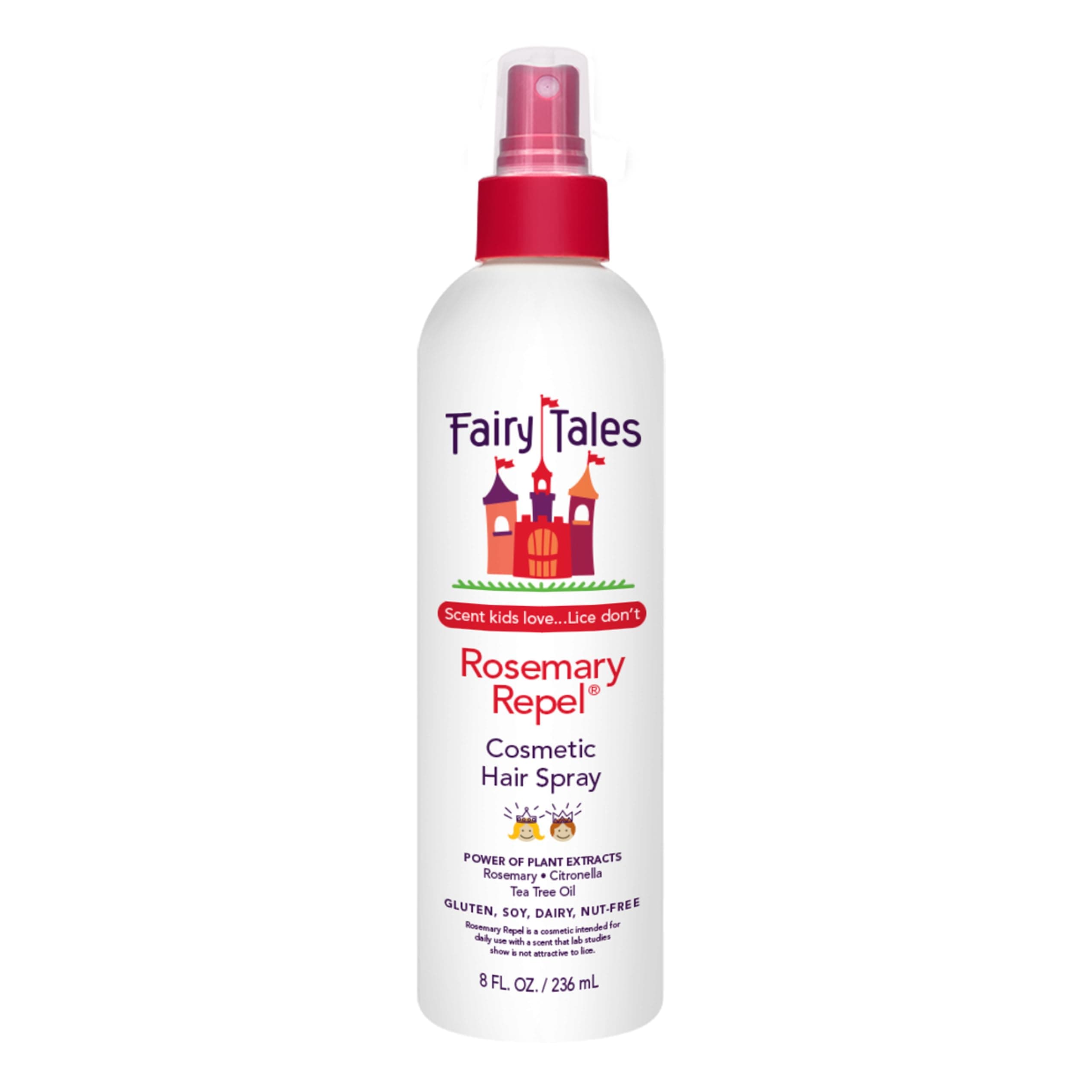 Fairy Tales Rosemary Repel Daily Kid Hair Spray for Lice Prevention - 8 oz