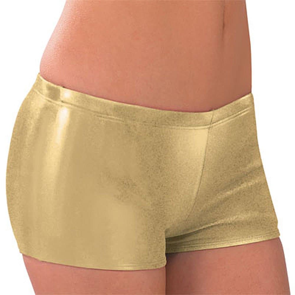Metallic Cheerleading Low Rise Boy Cut Briefs