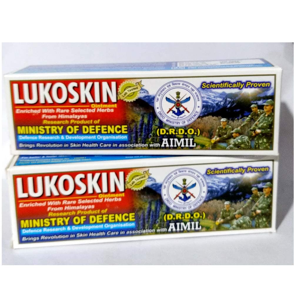 Lukoskin Ointment 40gms Pack of 2(80 GMS)