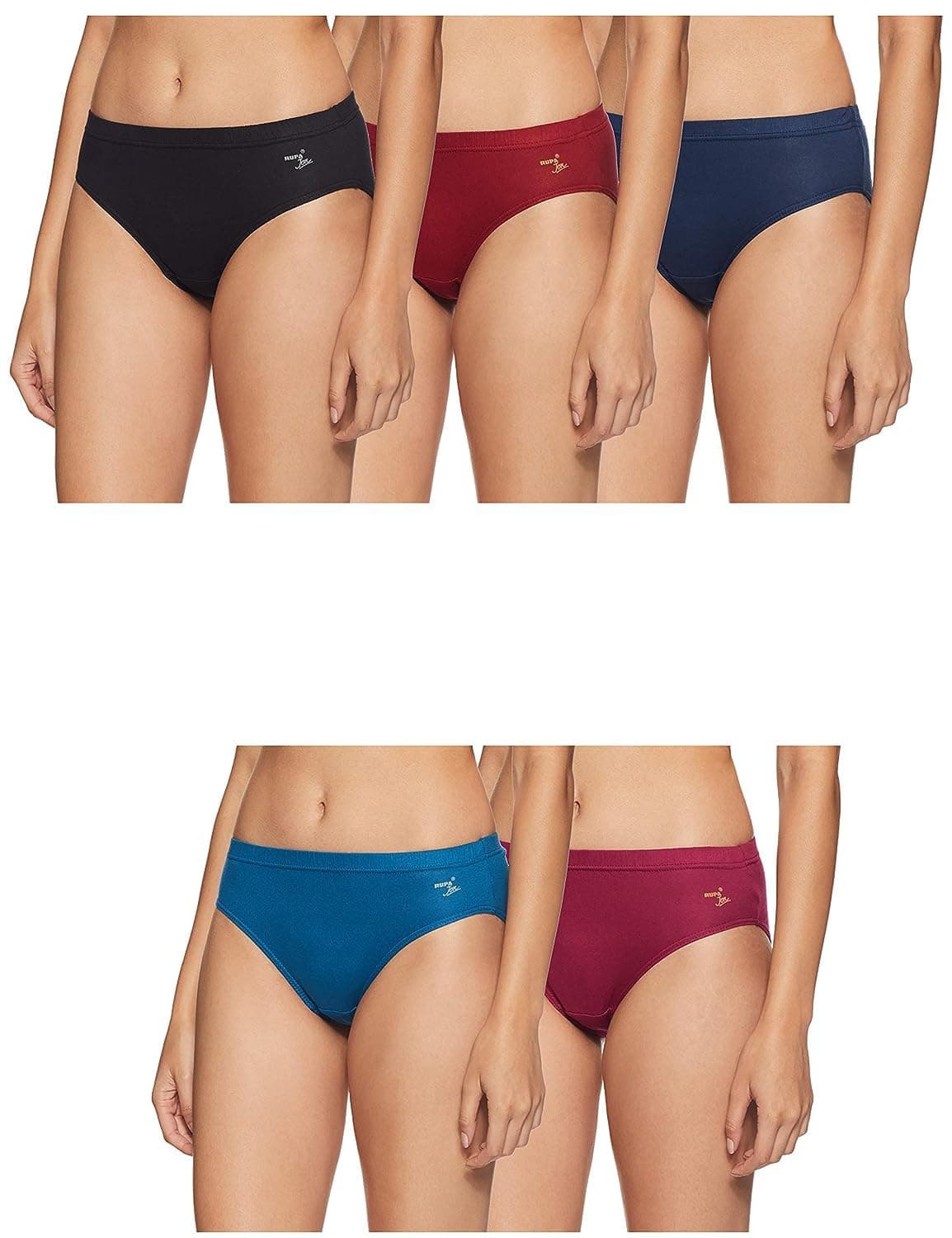 Women RJNJNPASSC5P Panty (Colors and Prints may vary) (pack of 5)