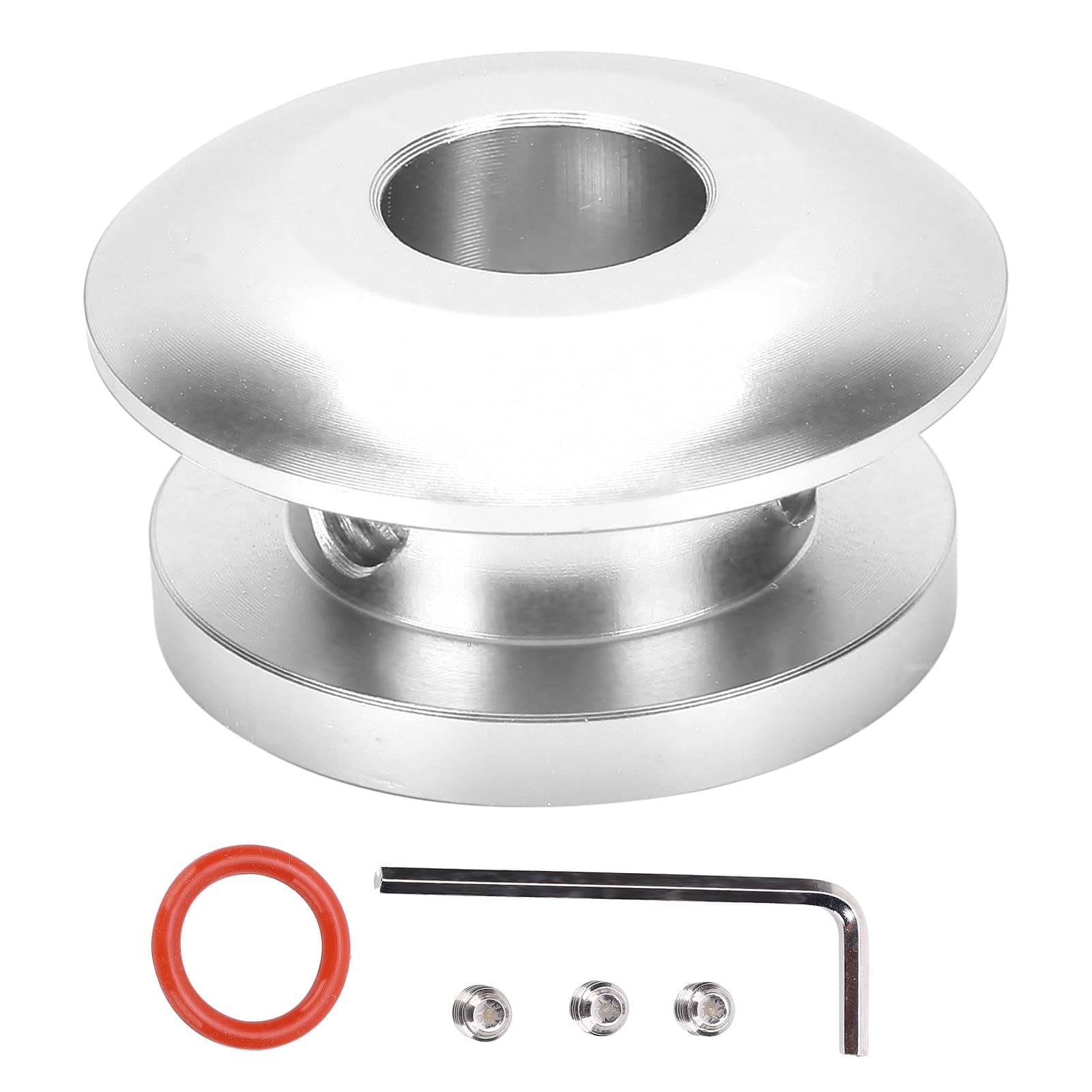 Qiilu Shift Knob Stopper, Limiter Shifter Head Buckle Stopper Universal for Car (Silver)