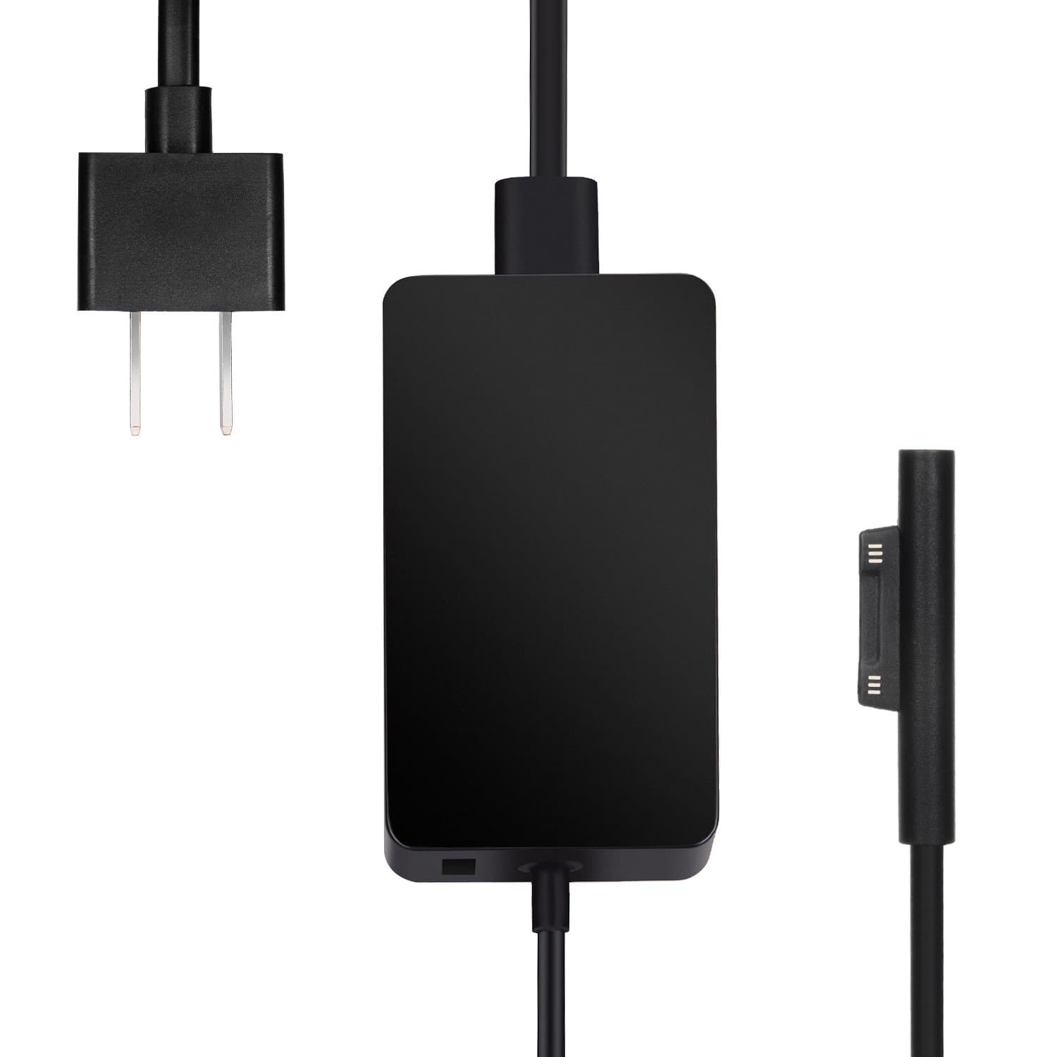 36W 12V 2.58A AC Power Supply Adapter Charger for Microsoft Surface Pro 3 Pro 4 with USB Charging Port, fits Model 1625