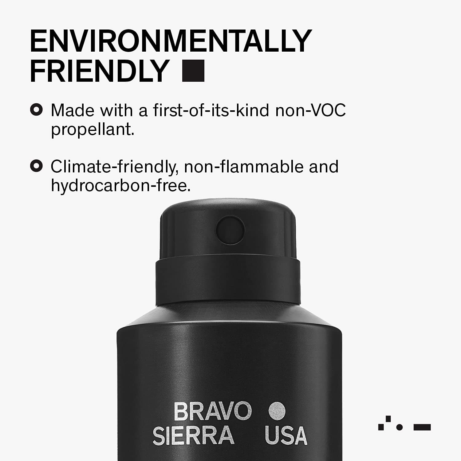 Bravo Sierra Deodorant Body Spray - Ultra-Fine Mist Spray for Long Lasting All-Day Odor and Sweat Protection - Citrus and Cedarwood, 5 oz - Vegan and Cruelty Free - Will Not Stain Clothes