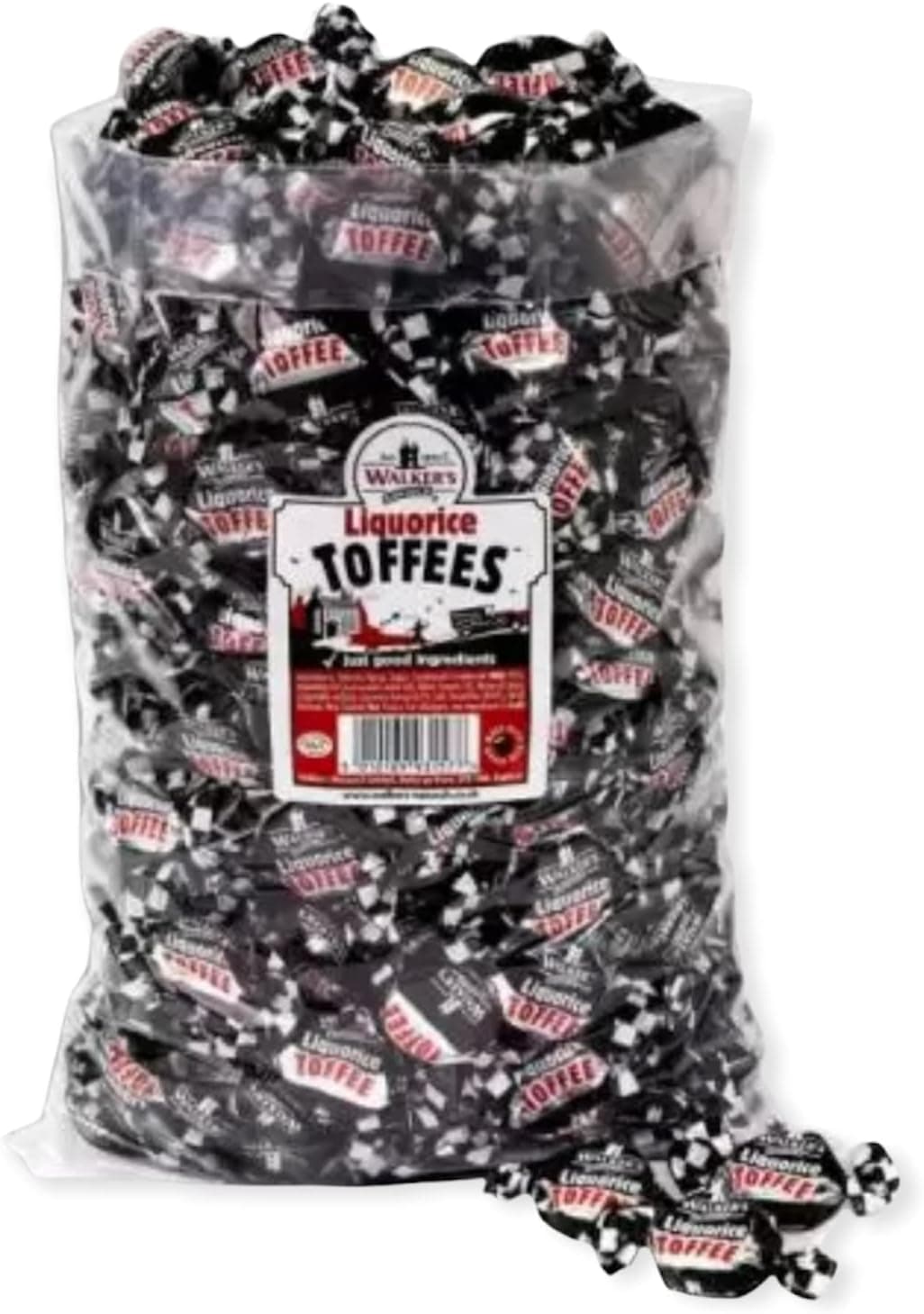 Walkers Nonsuch Traditional Liquorice Toffee ( 2.5kg Bag)