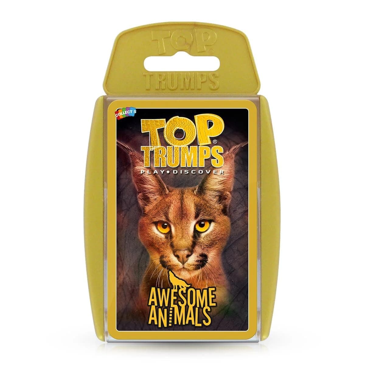 Top Trumps Card Game Awsome Animals - Family Games for Kids and Adults - Learning Games - Kids Card Games for 2 Players and More - Kid War Games - Card Wars - for 6 Plus Kids