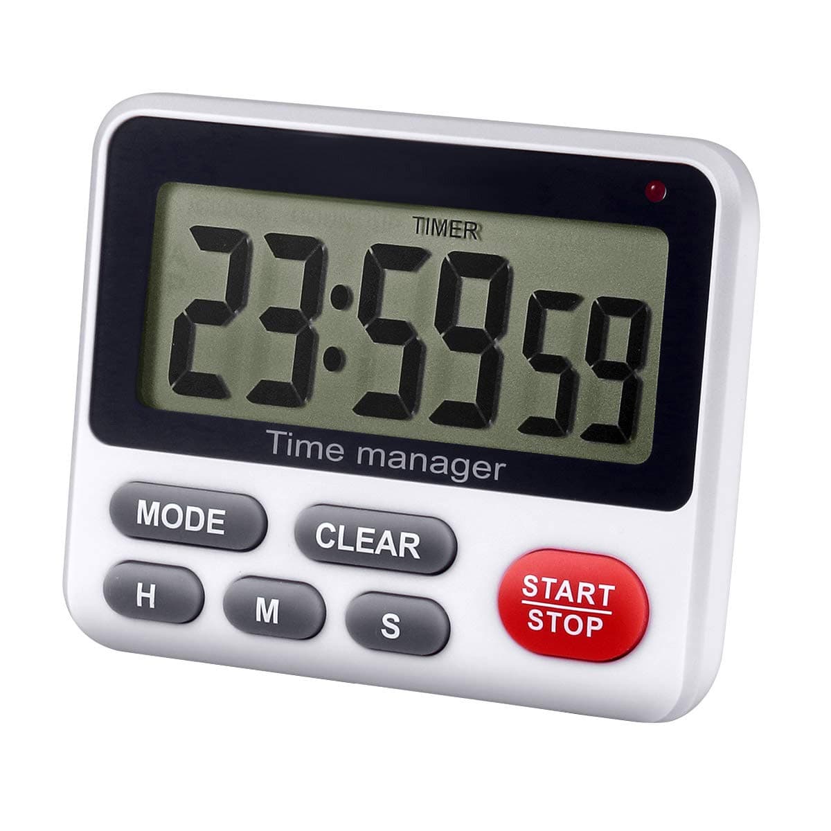 Digital Kitchen Countdown Timer Magnetic Count Up Down Cooking Timer Clock with Alarm