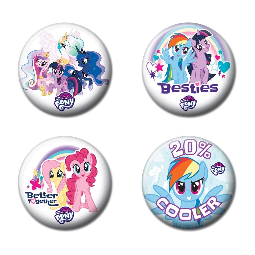 My Little Pony Button Set - Officially Licensed Collectible Buttons