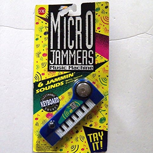 Micro Jammers Music Machine Electronic Keyboard Sounds - 6 Jammin' Sounds with Speed Control