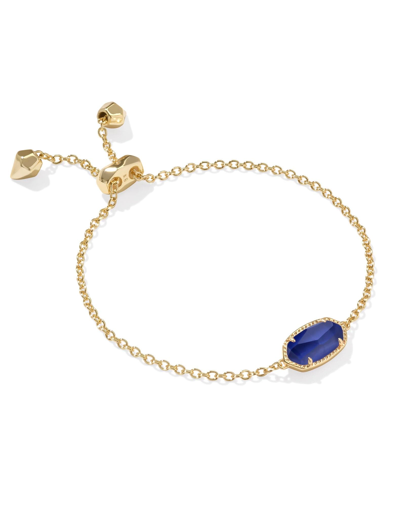Kendra Scott Elaina Adjustable Chain Bracelet for Women, Fashion Jewelry, Gold-Plated