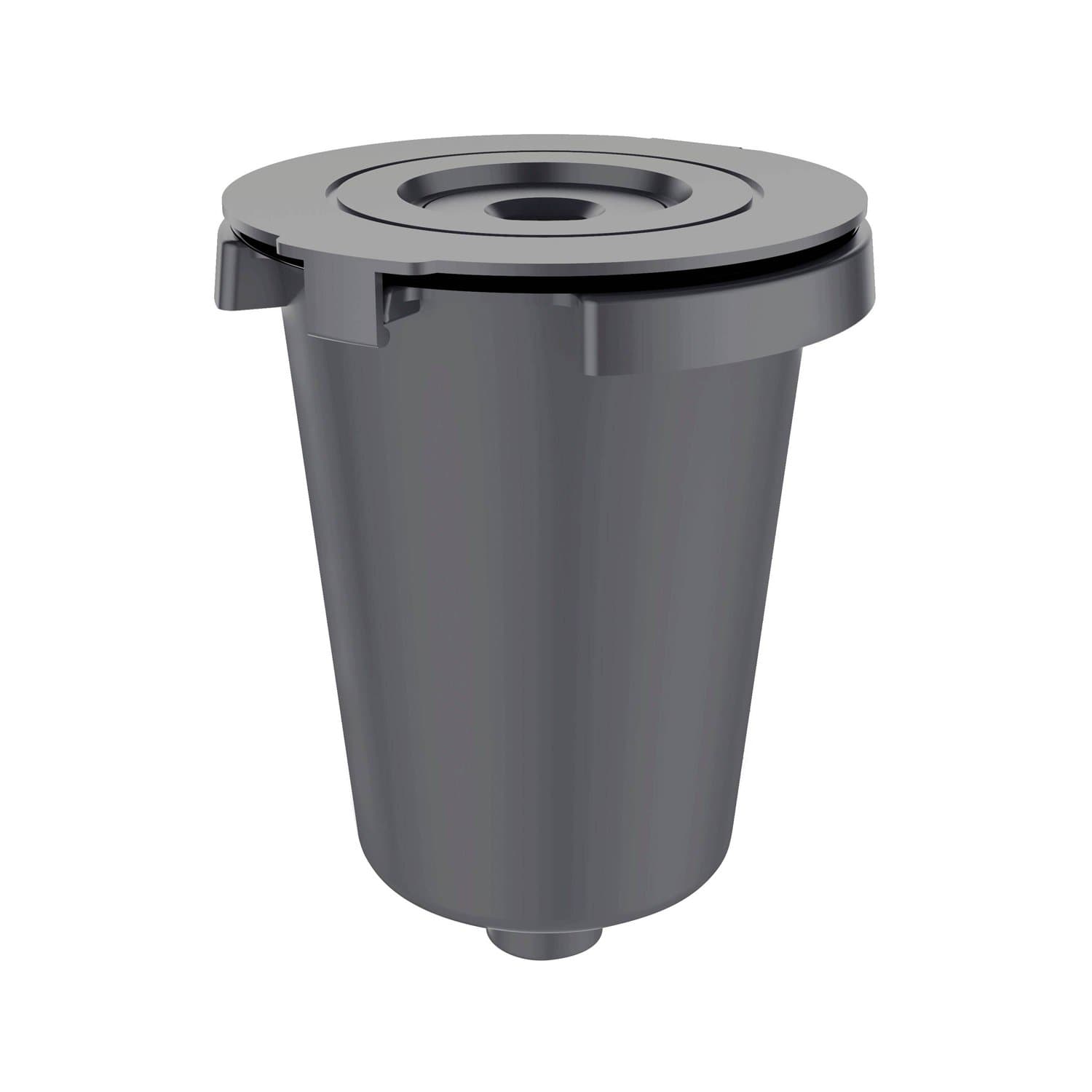 Cuisinart SS-RFC HomeBarista Reusable Filter Cup – Brew Coffee or Tea and Drop Wasteful Plastic from Single-Serve Pods with Sustainable Coffee Accessories, Gray