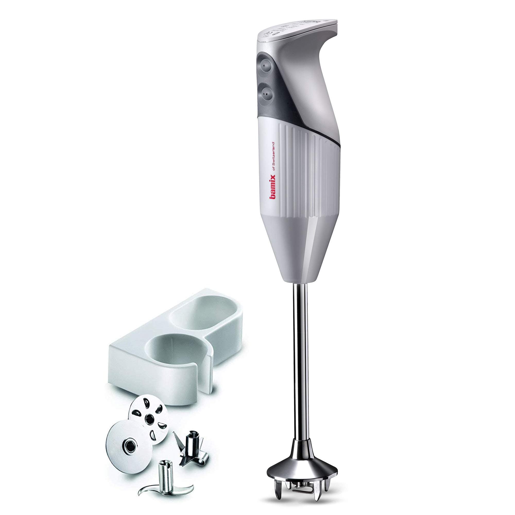 Lacor 200W BAMIX Electric Blender, Stainless Steel, Silver, Longer Shaft