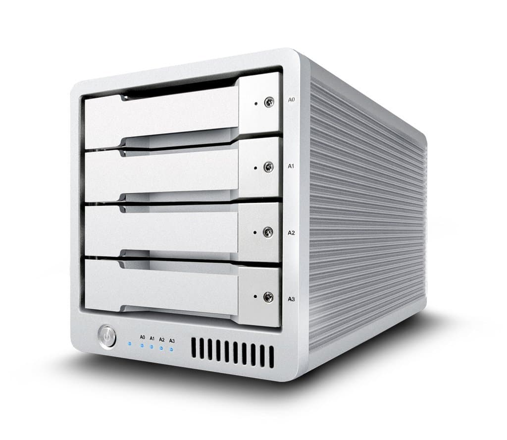 CalDigit T4 Thunderbolt 2 Professional RAID - RAID 0, 1, 5, JBOD(T4R-24000-US-150)