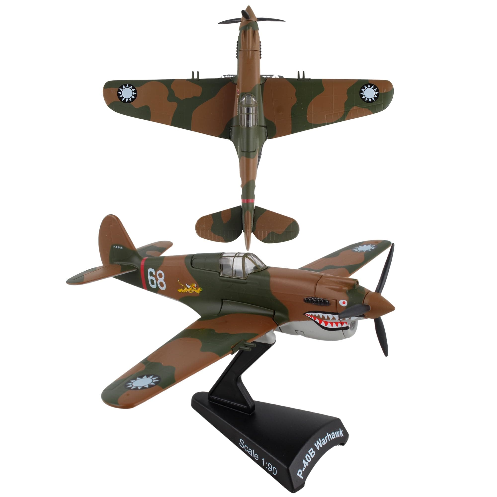 Daron Worldwide Trading P-40 Warhawk Hell'S Angels 1:90 Vehicle