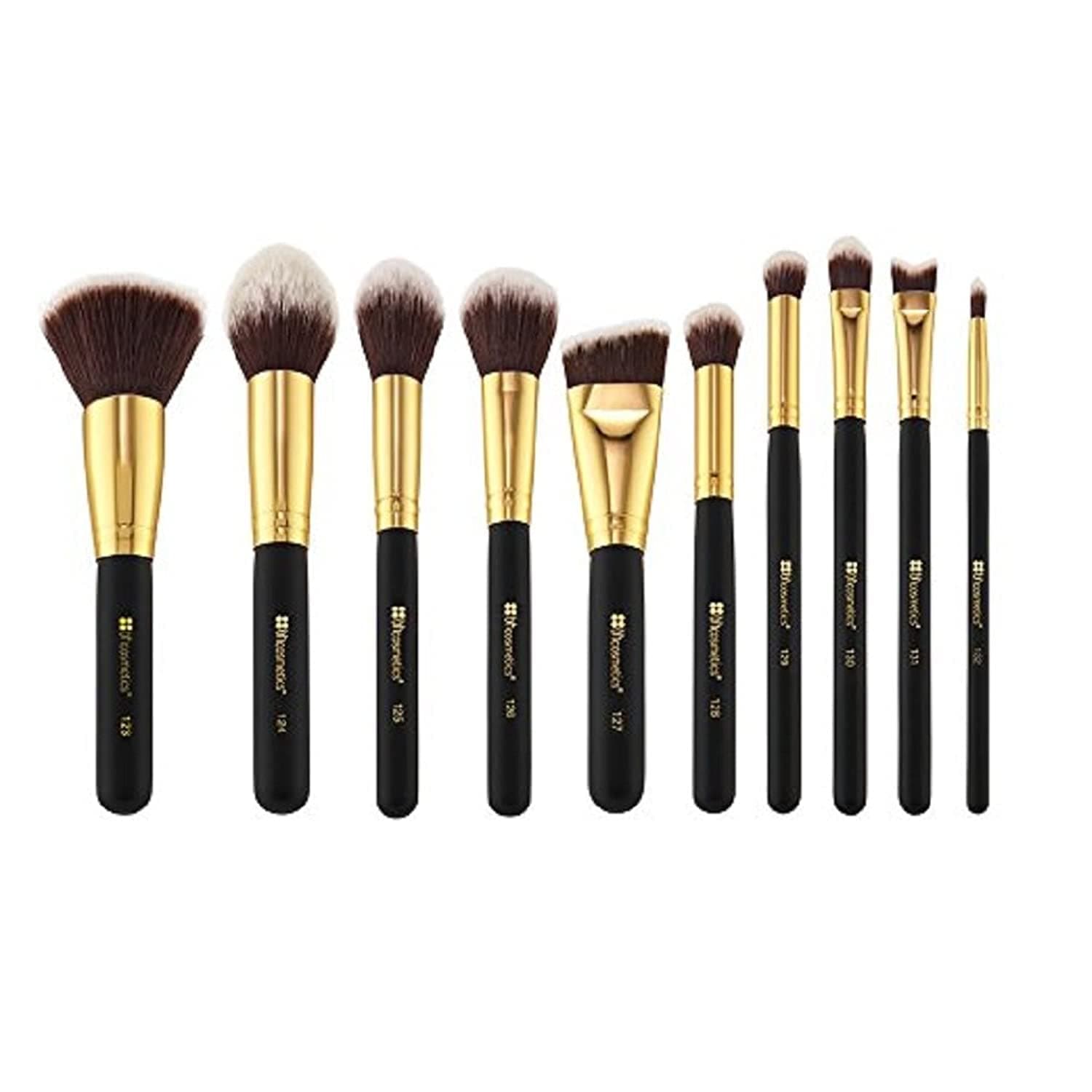 BH Cosmetics Sculpt and Blend 2 Brush Set, 10 Count