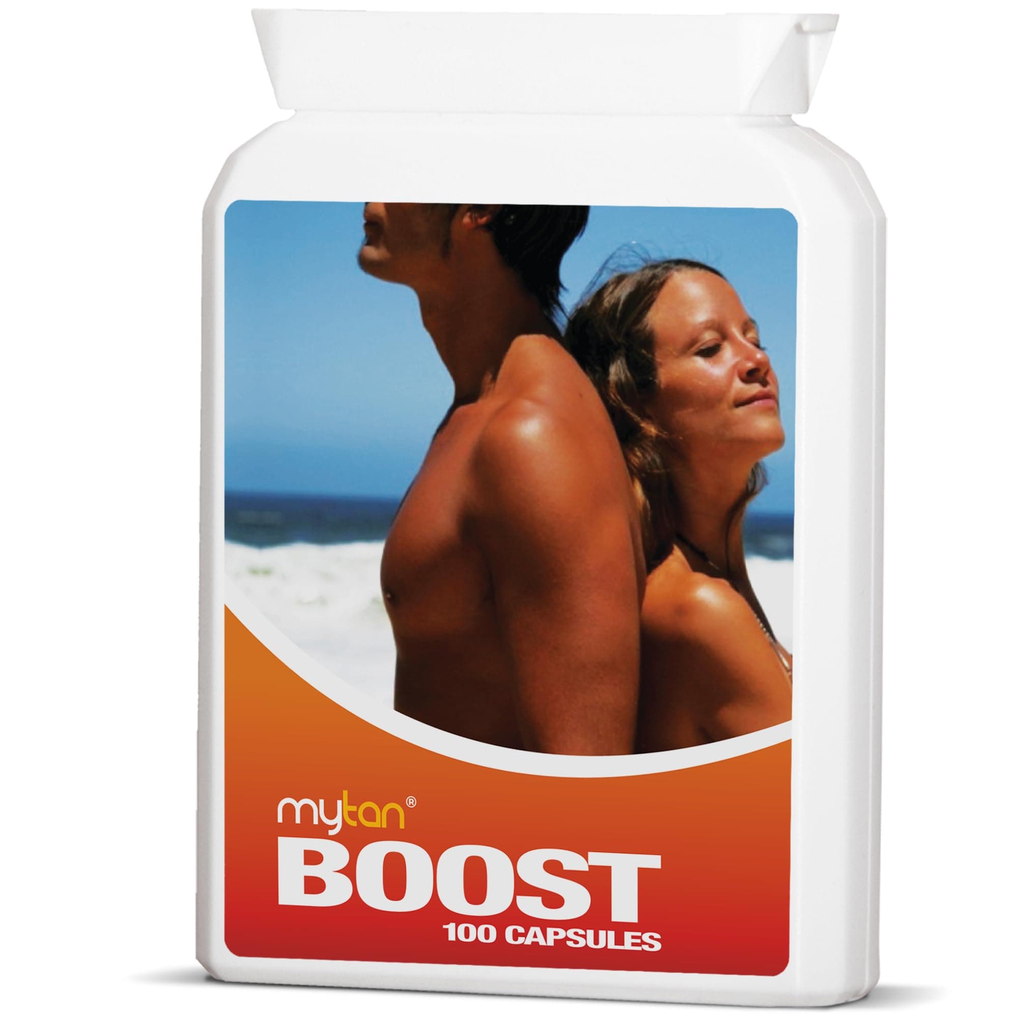 Boost Tanning Tablets | 100 Sun Tan Pills | All Natural Tanning Pills | Tanning Accelerator | Tan Booster