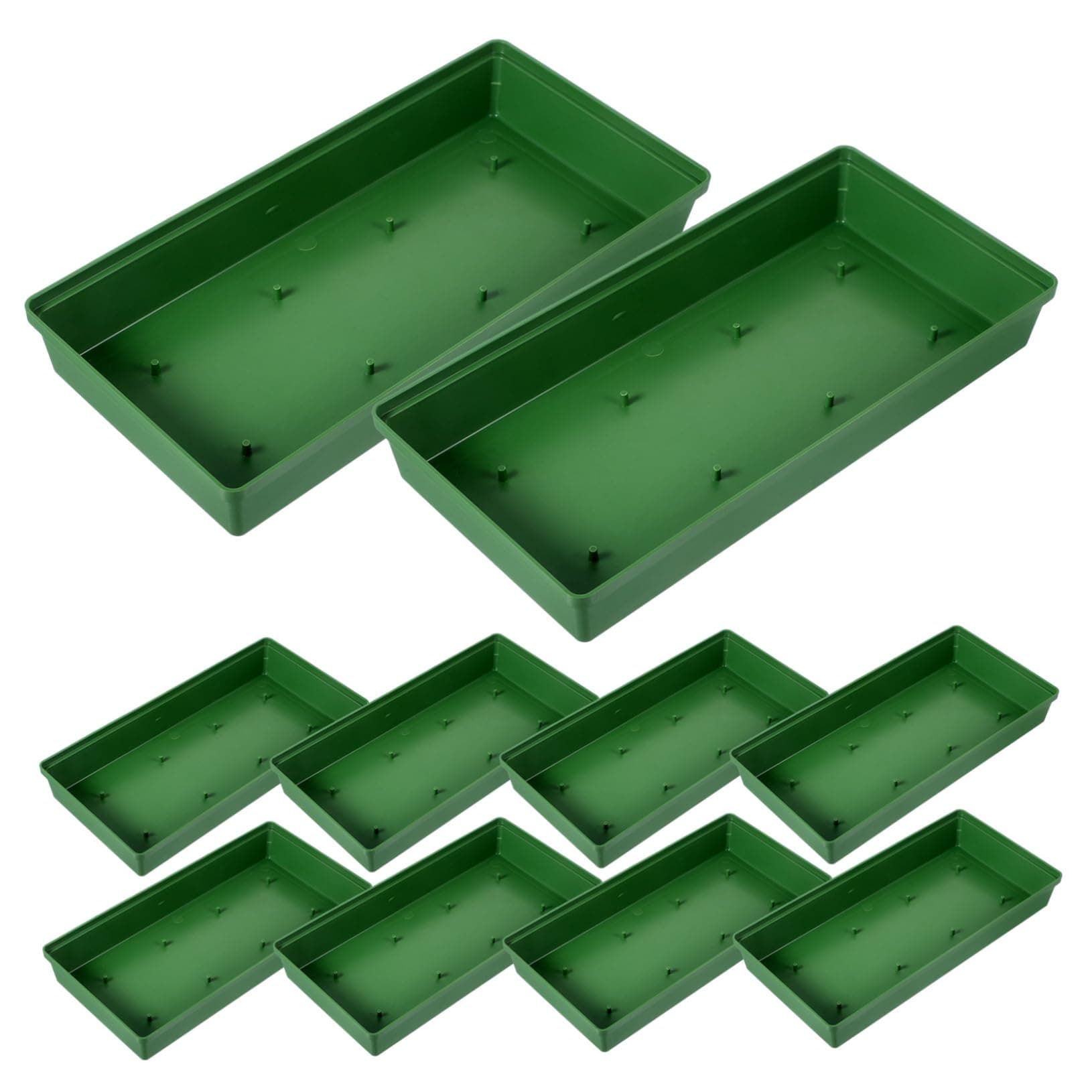 Lurrose 10pcs Floral Foam Tray for Flower Arrangements Pin Design for Weddings and Parties Easy to Use and Secure Minimalist Decoration Supplies