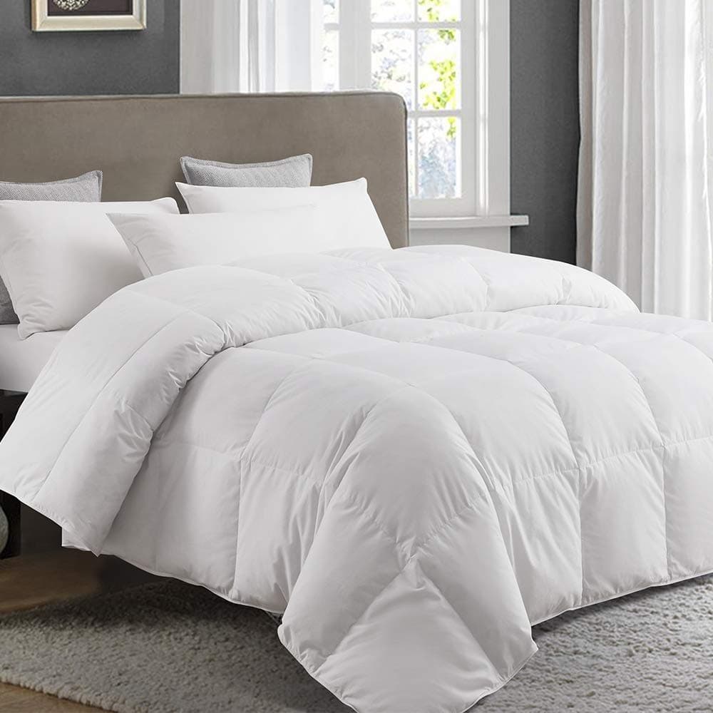 100% cotton goose down comforter