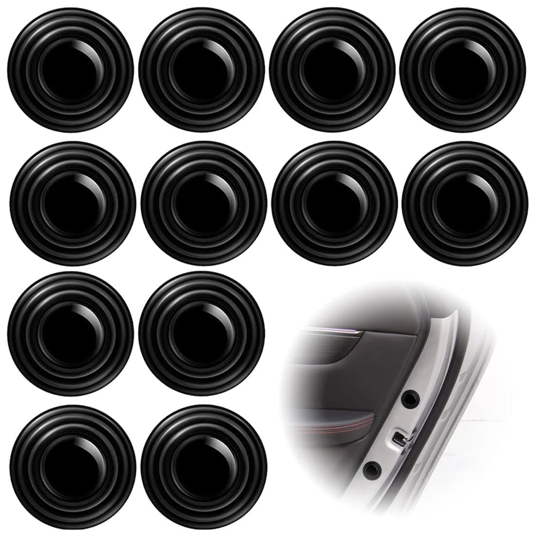 – Car Door Shock Absorber, Pack of 20, Universal Car Door Protection Sticker, Thickening Anti-Collision Car Door Shock Absorption Pads, Door Shock Damping Spacers, Car Accessories for Door Collisions