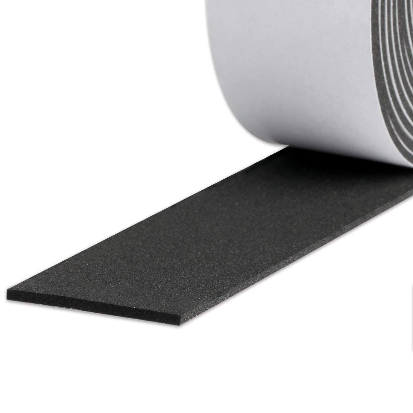 G-Charge Single Side High Density Self Adhesive Foam Seal Tape, Weather Stripping Doors and Window Insulation Soundproofing, (50mm x 3mm x 10 meter)