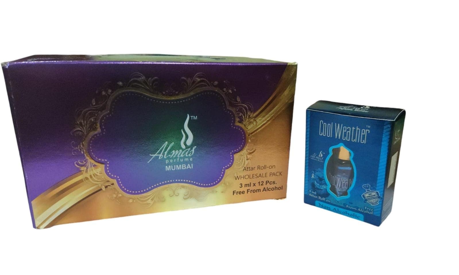 Cool Weather Pocket Perfume Spray For Unisex, Floral Attar, 8ml (Citrus)