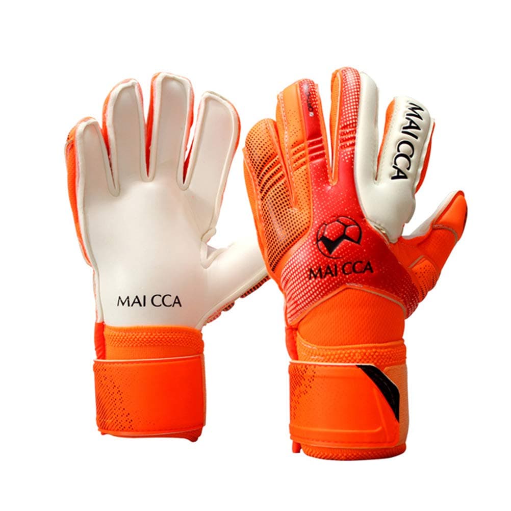 Haploon Soccer Goalie Gloves Adult & Youth Goalie Gloves Size 5 Soccer Goalkeeper Gloves with Finger Protector Goalkeeper Gloves Breathable Soccer Gloves