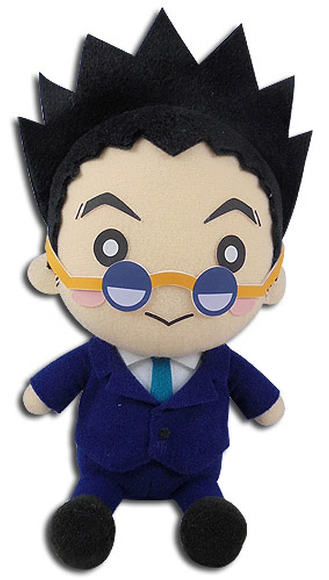 Great Eastern Entertainment Hunter X Hunter - Leorio Sitting Pose Plush 7", Multicolor