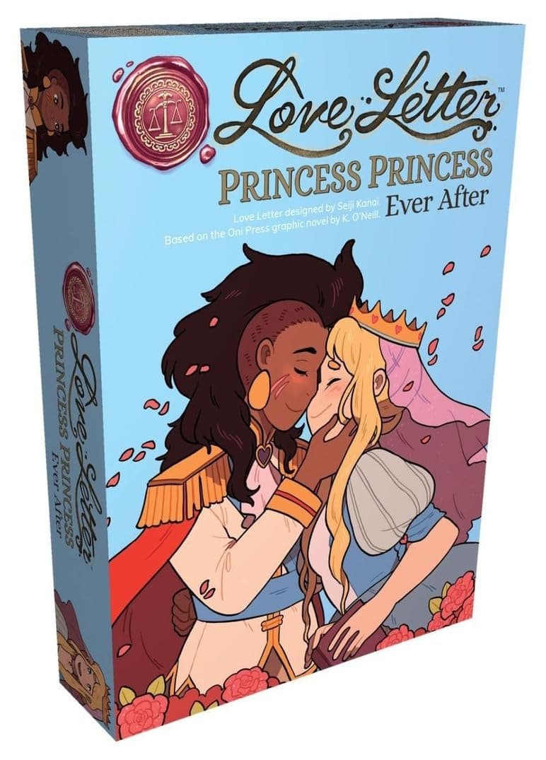 Renegade Game Studios | Love Letter: Princess Princess Ever After | Family Card Game | Ages 10 Plus | 2-6 Players | 20 Minutes Playing Time