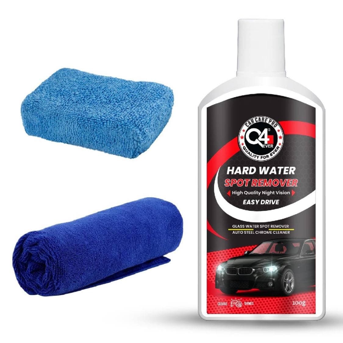 Auto Care Glass Polish Hard Water Spot Remover (Small)