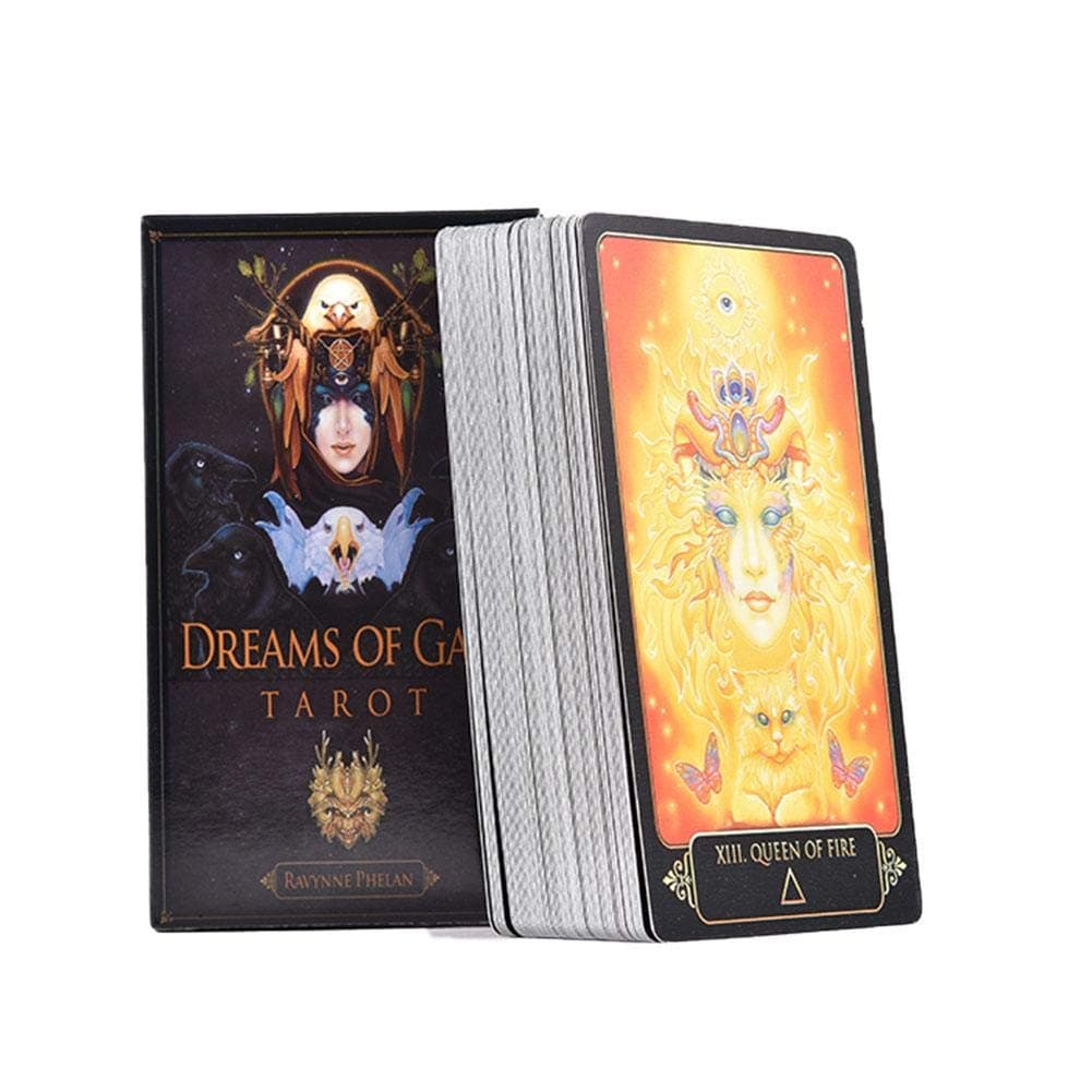 Owlhouse Tarot Cards, 81 Dreams of Gaia Tarot Tarot Cards, All-English Tarot Cards, Board Games, Tarot Deck Card