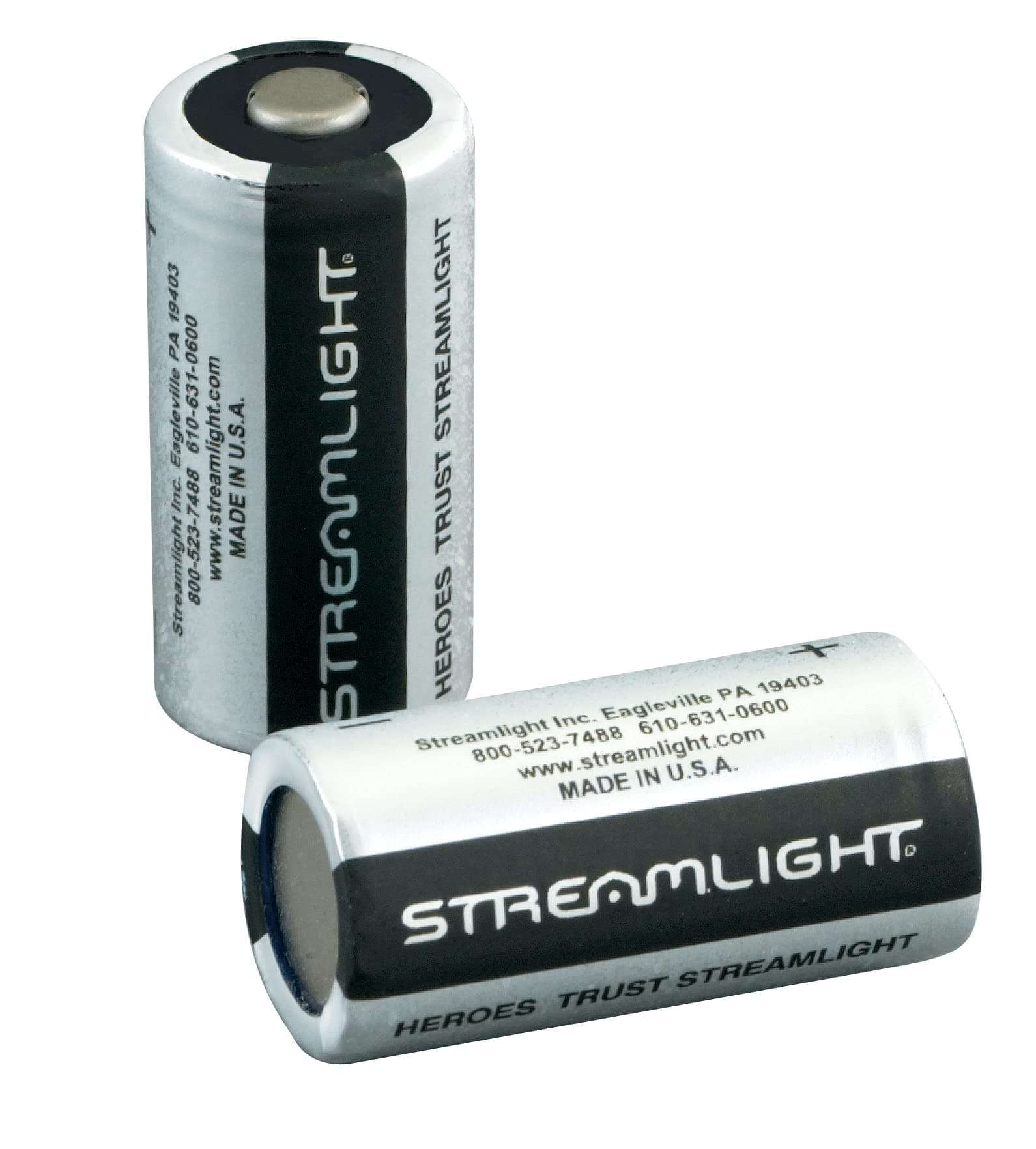 STREAMLIGHT(ストリームライト) 85175 CR123Aリチウム電池 2ケ(#SG495S-2) [並行輸入品]