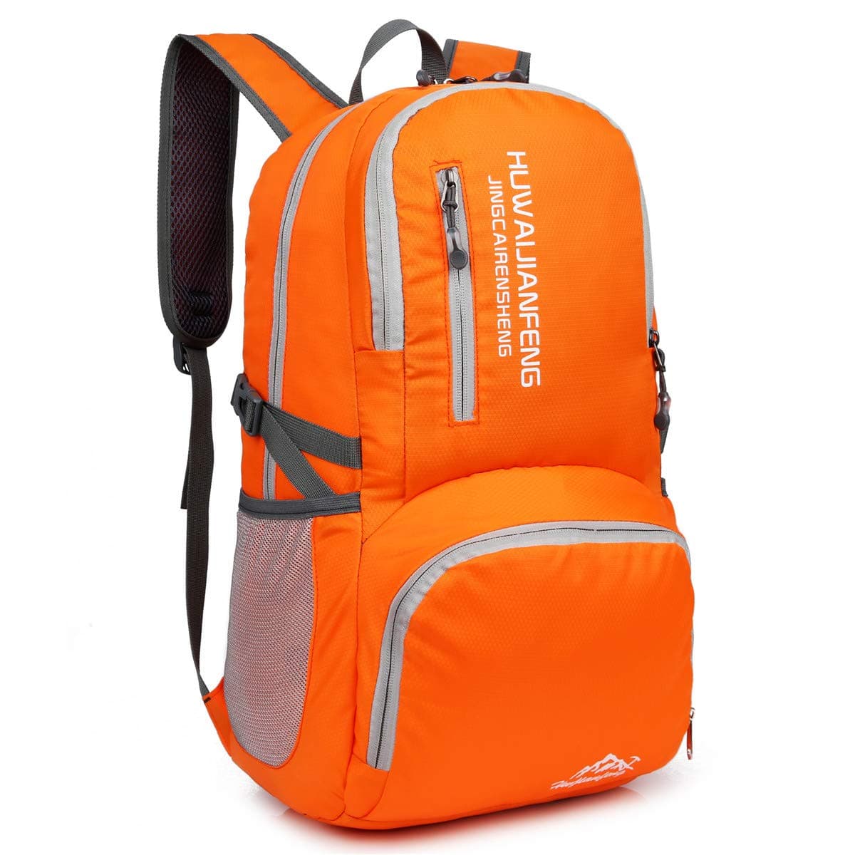 35L/45L Lightweight Foldable Backpack Travel Hiking Daypack, Men Women Durable Handy Waterproof Rucksack for Camping Mountaineering Walking Cycling Climbing