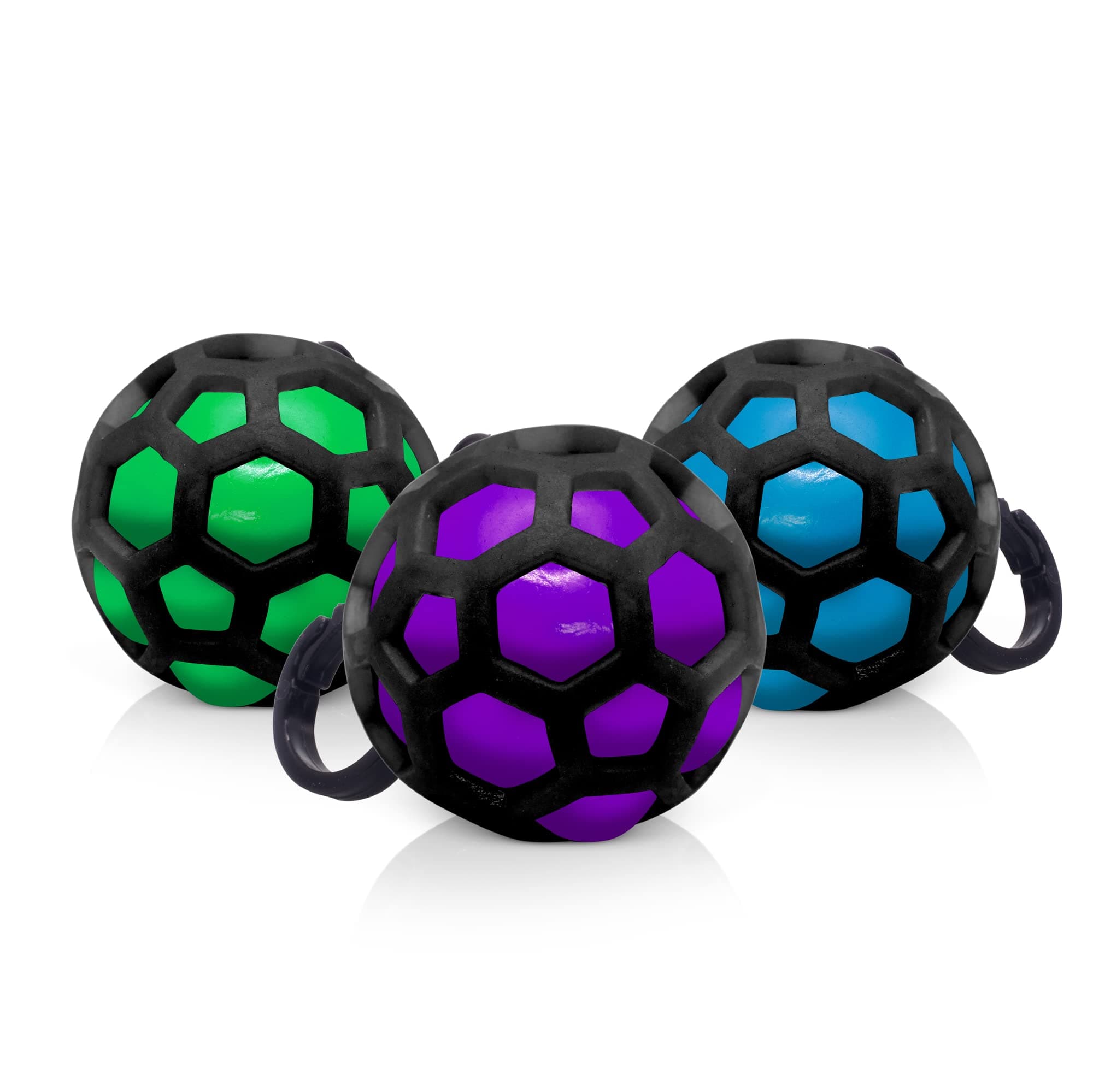 Tobar SCRUNCHEMS FUSION STRESS SQUISH BALL KEYRING Toy