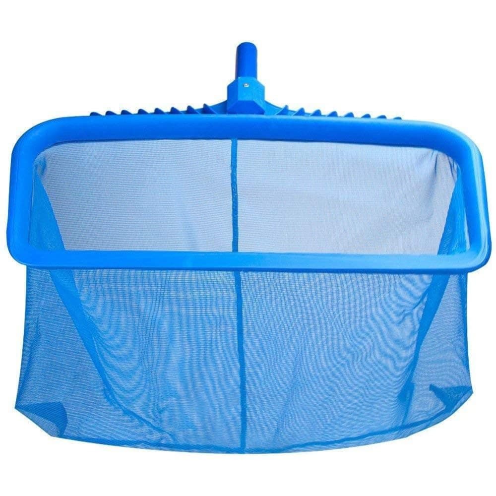 Jardiboutique - large capacity hand skimmer net for your pool - colour blue