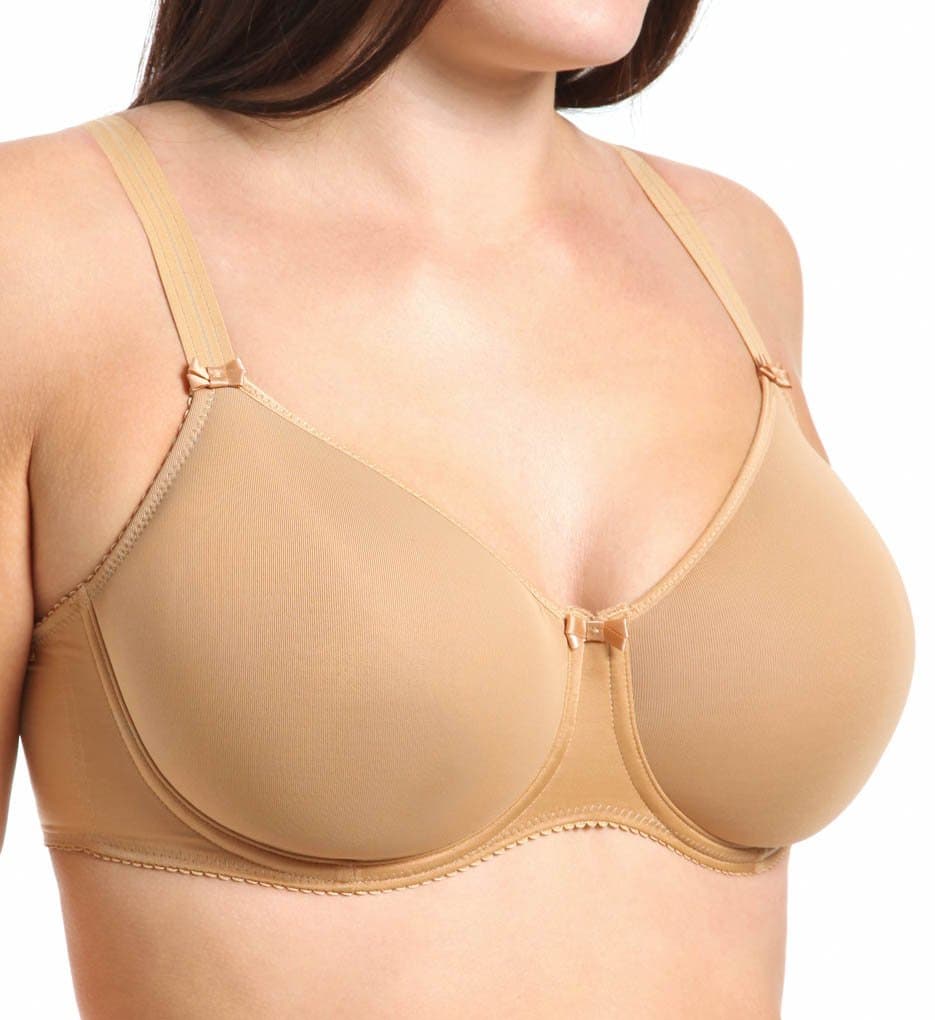 PrimaDonna Women's Satin Spacer Foam Molded Bra 016-1336 34E Cognac
