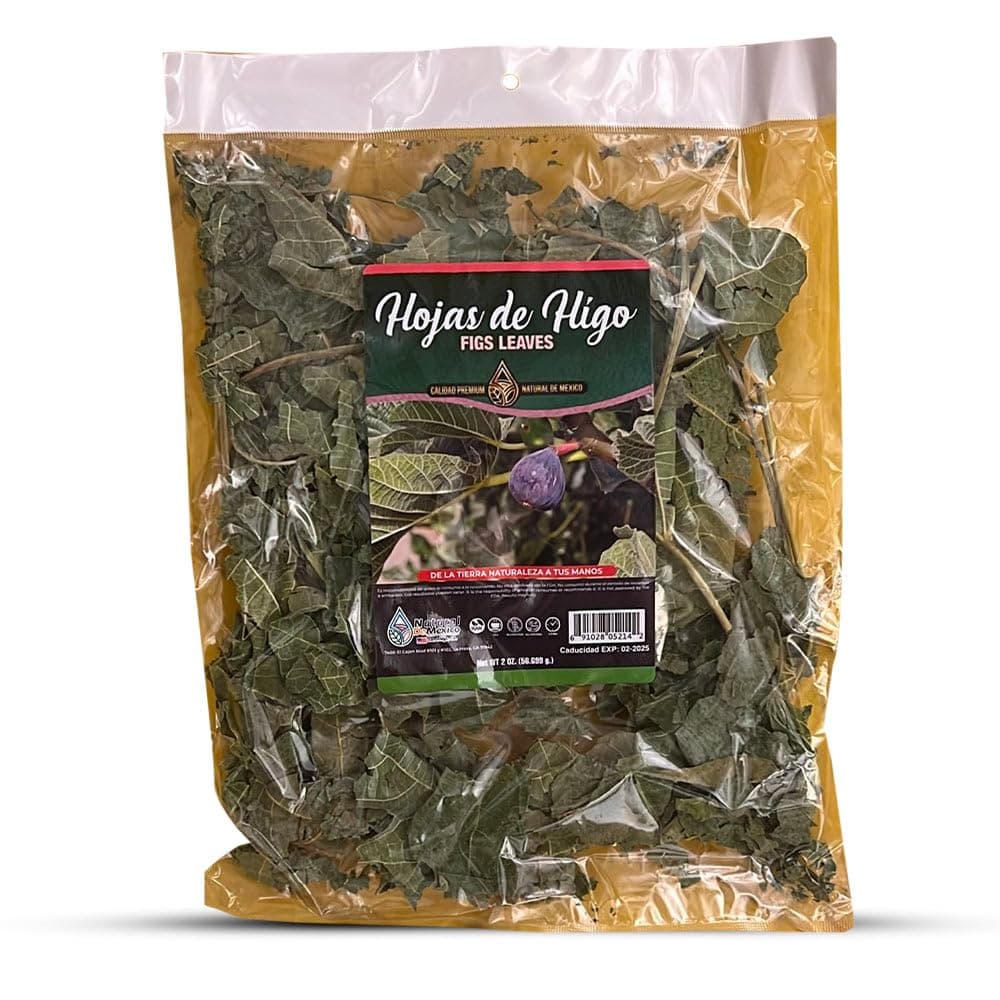Natural de Mexico Hojas de Higo 2 onzas Te tea 2 Oz. Fig Leaves