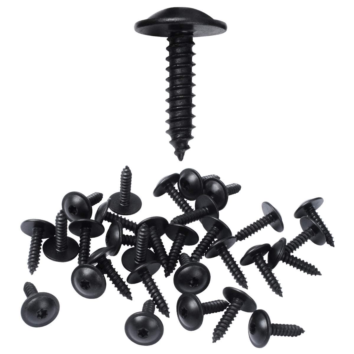 Gekufa N90775001 T25 Torx Screws Truss Head Tapping Screws Compatible with Beetle Golf GTI Je-TTA Passat Phaeton Rabbit Touareg,A3 Q3 R8 S4, Cayenne Macan Panamera - Replace N90892001 (35 Pcs)