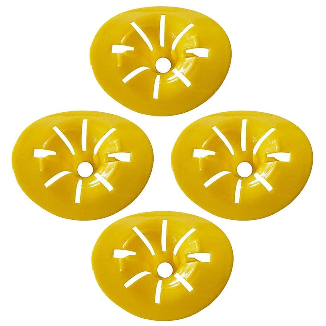 JOCXZI Wasp Trap - Pack of 4 Wasp Traps Insect Trap, Plastic Hornet Trap, Flower-shaped Insect Trap, Wasp Catcher for Building Yourself, Wasp Protection, DIY Wasp Repellent for Craftsmen