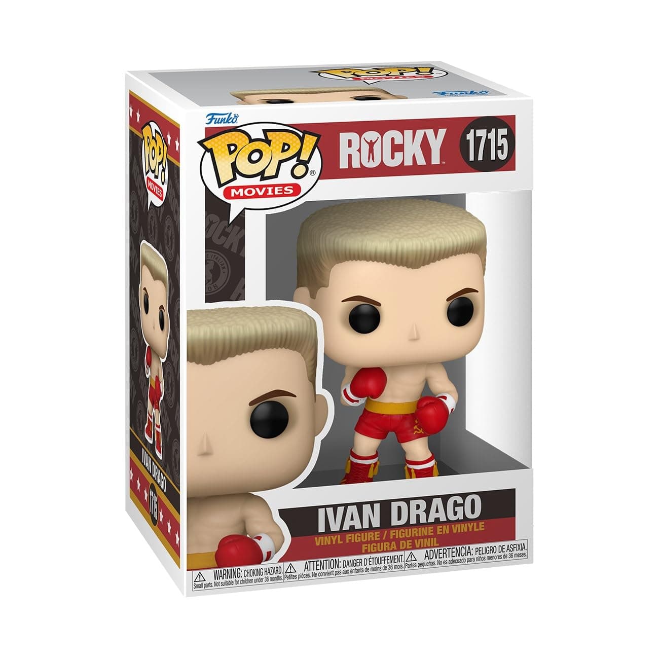 Funko POP! Movies: Rocky - Ivan Drago - Rocky Franchise - Collectable Vinyl Figure - Gift Idea - Official Merchandise - Toys for Kids & Adults - Movies Fans - Model Figure for Collectors