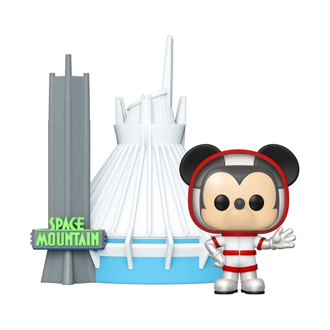 Pop! Town: Walt Disney World 50th - Space Mountain and Mickey Mouse, Amazon Exclusive