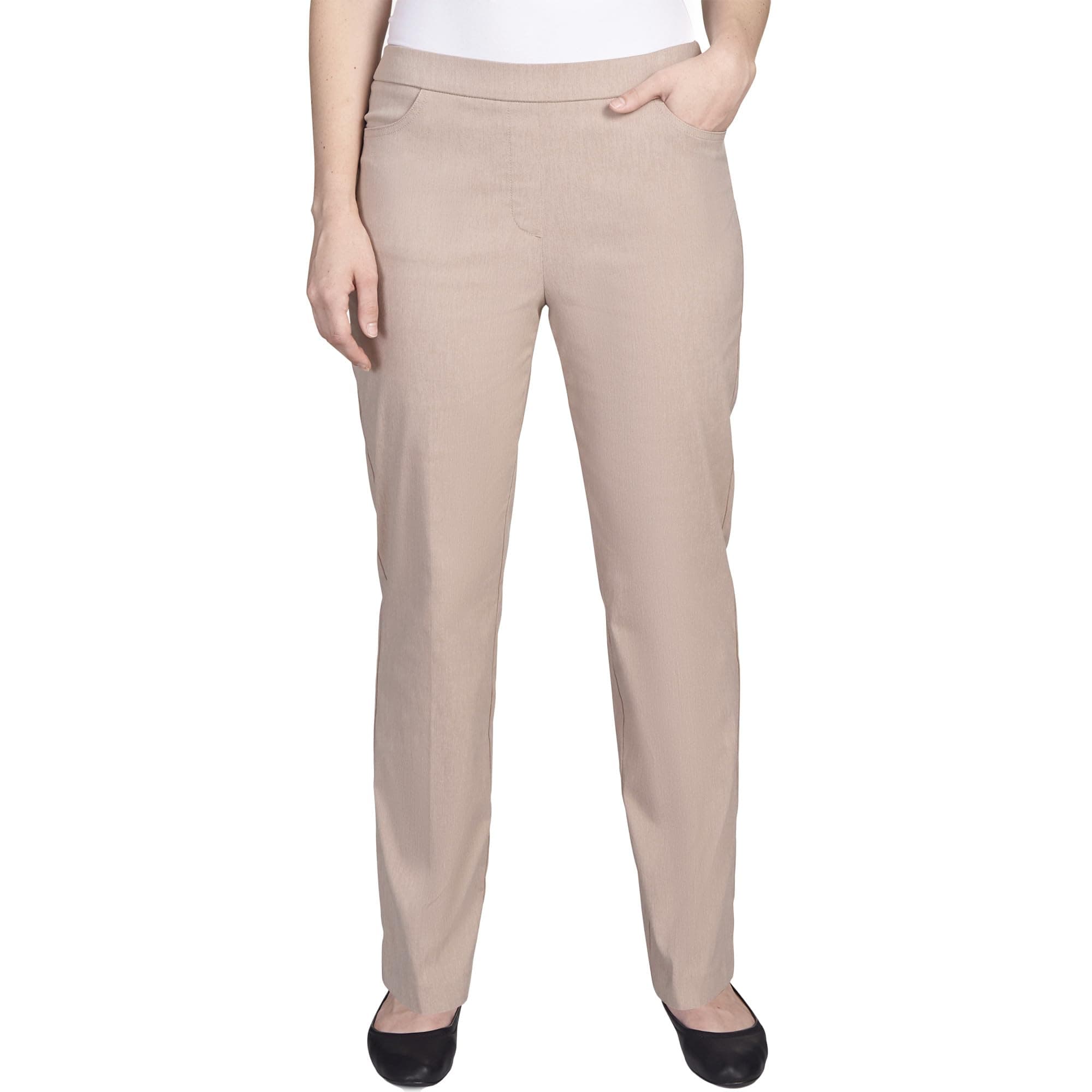 Alfred Dunner Petite Proportioned Medium Allure Slim Pant Pants