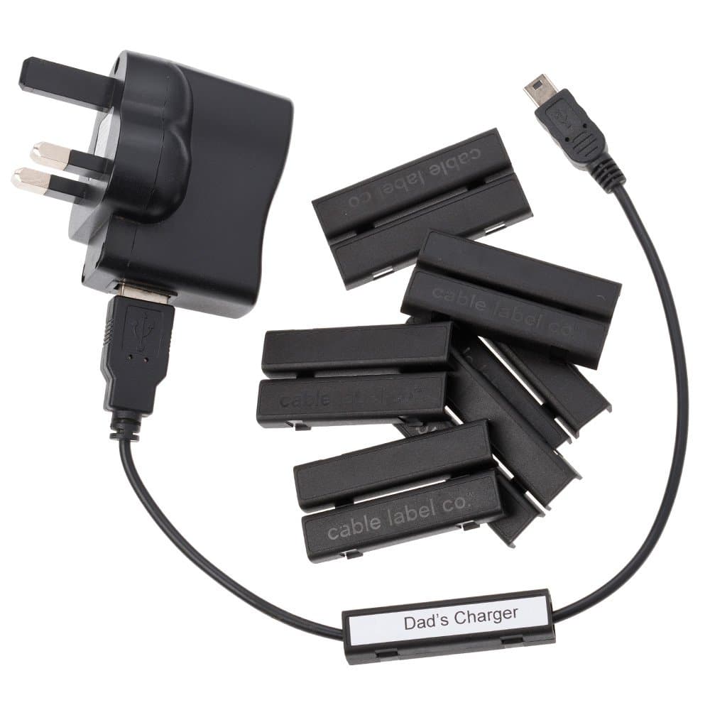 1 X A4 Sticker Sheet (156 On) to Fit Cablebugs