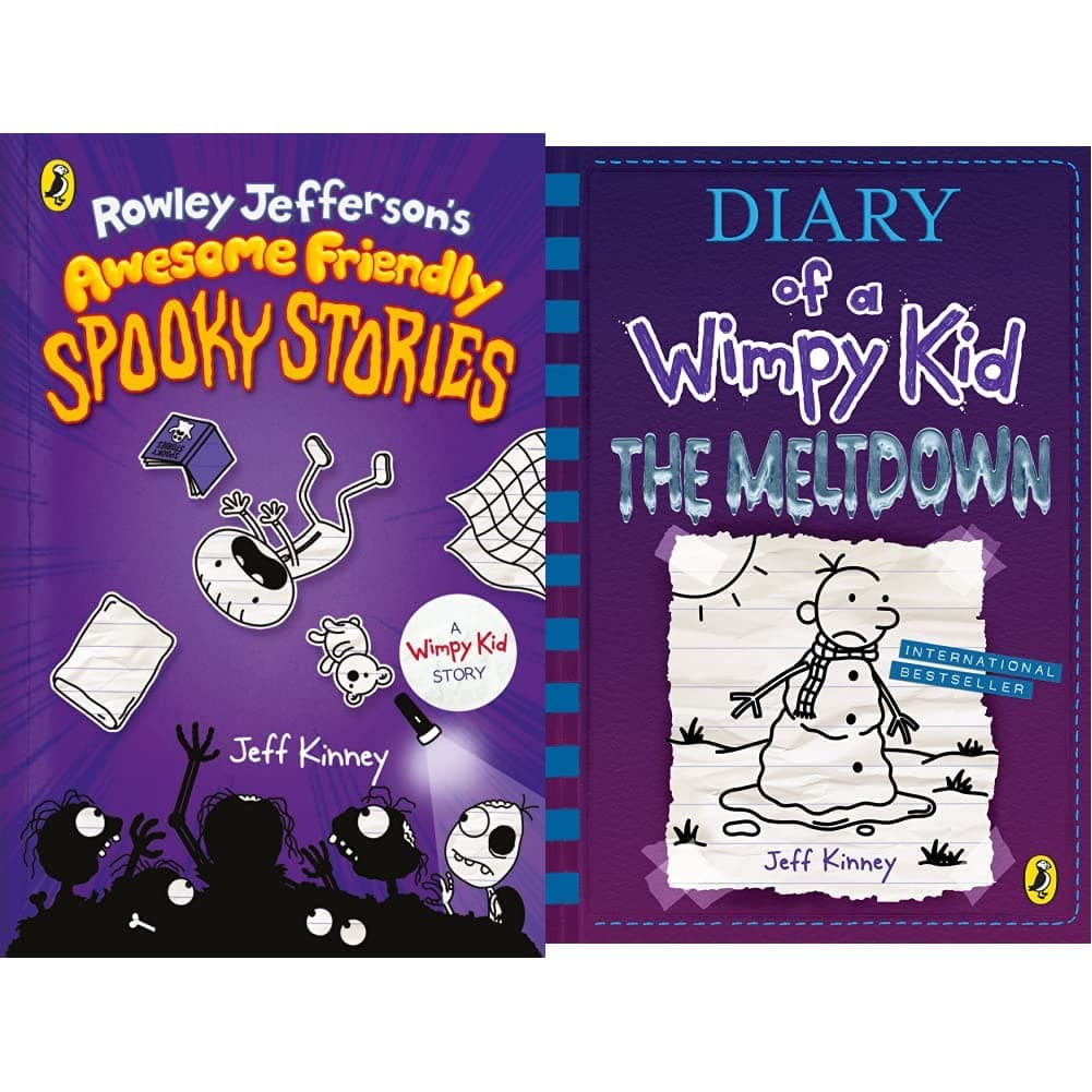 Rowley Jefferson's Awesome Friendly Spoo & Diary of a Wimpy Kid: The Meltdown (Book 13) Kinney, Jeff