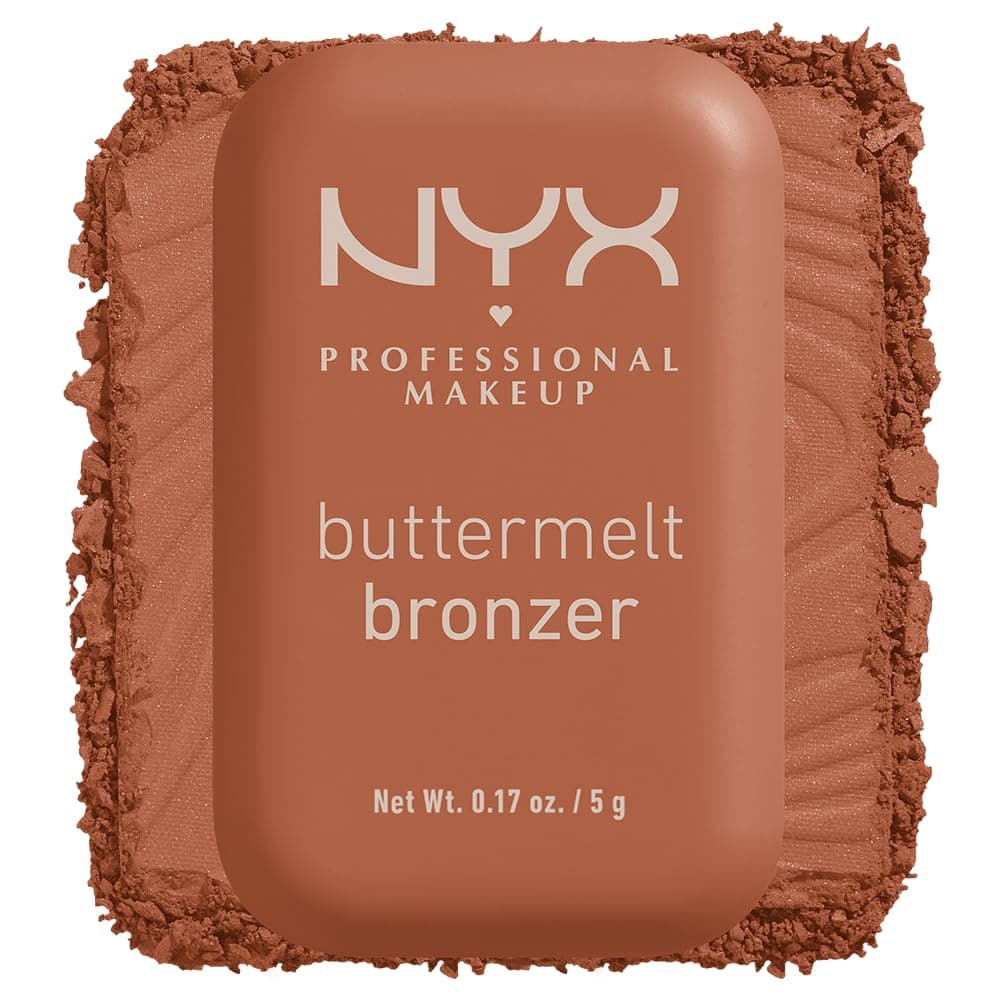 Buttermelt Bronzer, Powder Highlighter, 12 HR Wear, Fade & Transfer Resistant, Butta Ballin