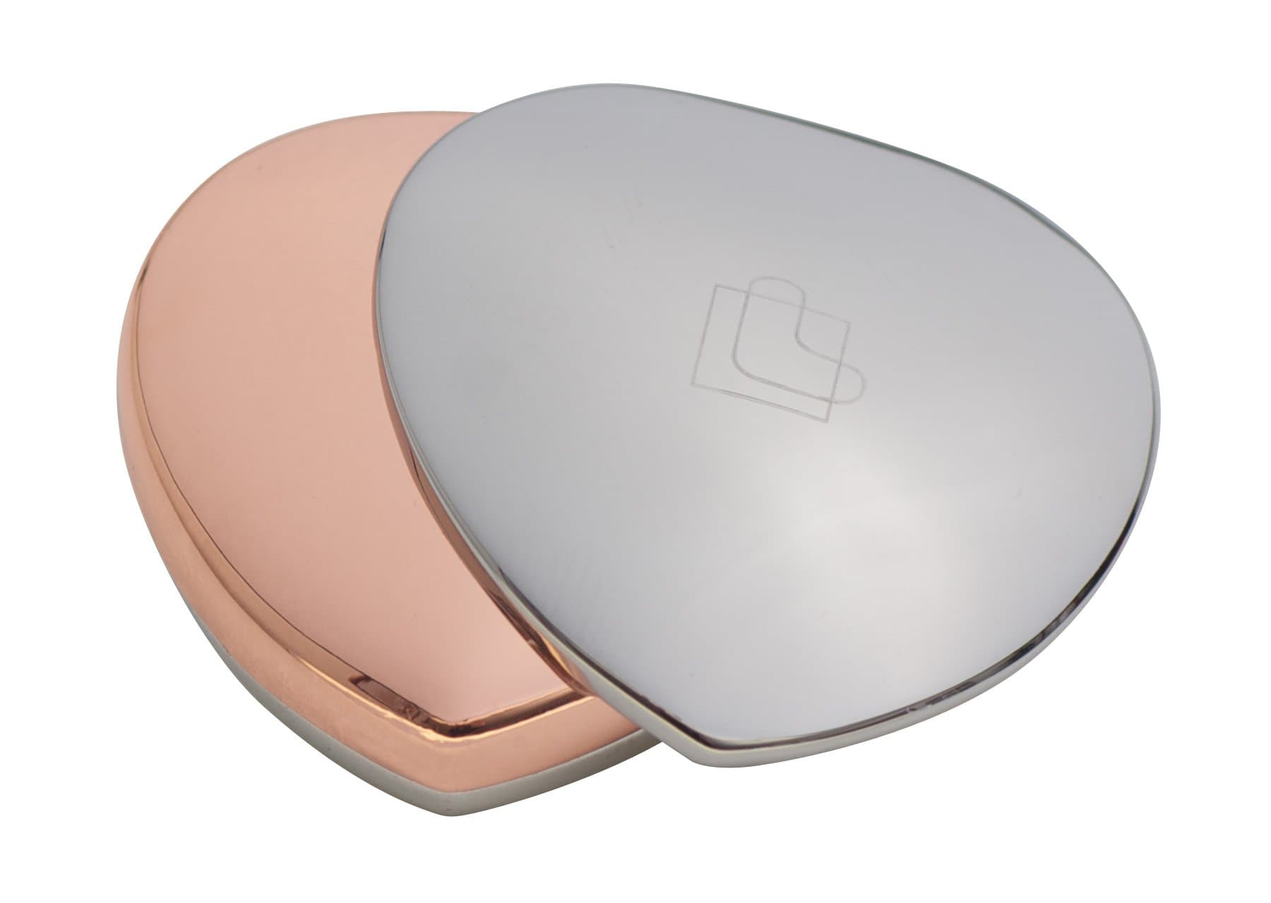 Lunavit Magnetic Power Heart Brooch Made of Copper with One 3000 Gauss Neodymium Magnet