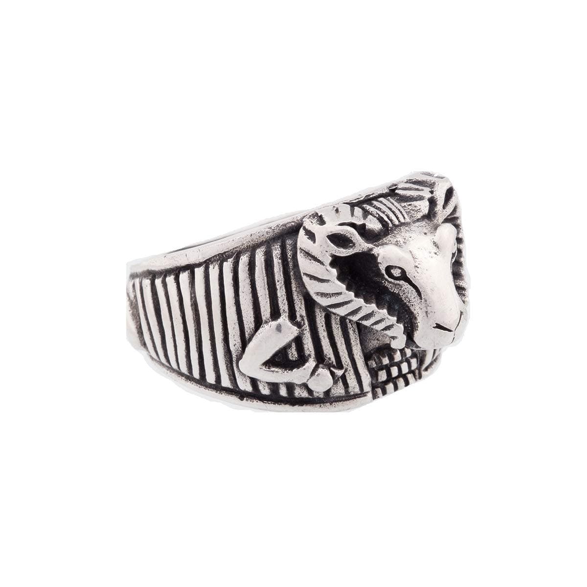 Ezi Zino Designs Goat/Ram Head Gothic Ring